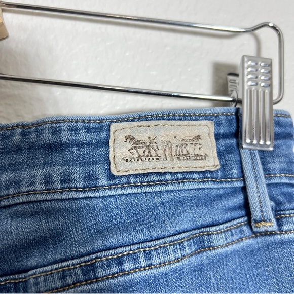 Levi’s Mid Rise Skinny Women's Blue Jeans Size 12 - Picture 7 of 9
